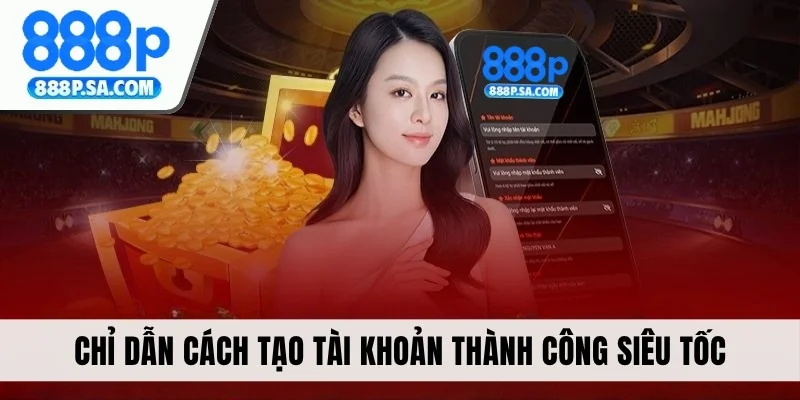 Chỉ dẫn cách tạo tài khoản thành công siêu tốc
