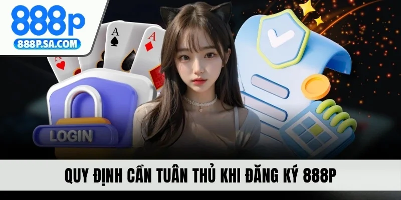 Quy định cần tuân thủ khi đăng ký 888P